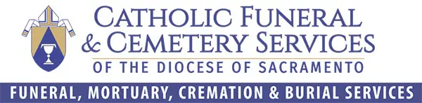 Logo for Catholic Funeral and Cemetery Services including All Souls Cemetery & Funeral Center in Vallejo, California