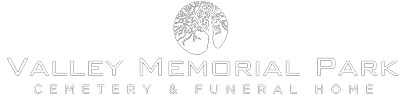 logo for Valley Memorial Park Cemetery in Novato, California