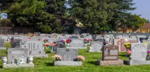 photo of Cedar Lawn Cemetery in Fremont, California