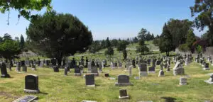 photo of St. Mary Cemetery in Oakland, California