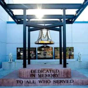 photo of CHP Golden Gate Division Civic Memorial Bell
