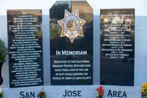 California Highway Patrol C.H.P. Memorial in San Jose, California