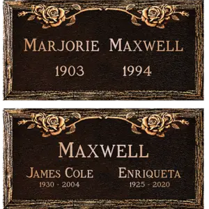 MMBM-35 Maker of bronze plaques, bronze memorials, bronze headstone inserts, bronze burial markers, bronze signs, and bronze statues in the San Francisco Bay area Hayward, California4