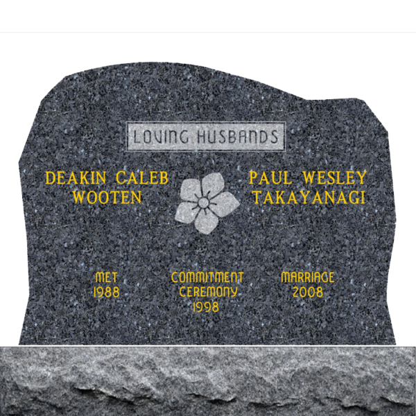 MMUcustom-29 Custom Designed Upright Grave Markers & Headstone Maker in California San Francisco Bay Area Hayward