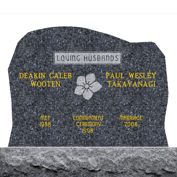 MMUcustom-29 Custom Designed Upright Grave Markers & Headstone Maker in California San Francisco Bay Area Hayward