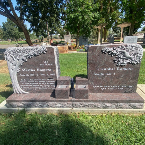 MMUcustom-50 Custom Designed Upright Grave Markers & Headstone Maker in California San Francisco Bay Area Hayward
