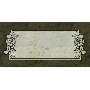 MMFS-69 Single Flat Granite Marble Burial Markers Indvidual gravesites from Mattos Monuments