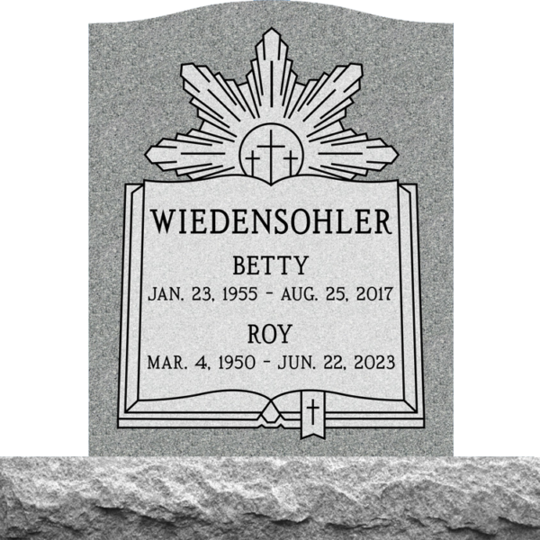 MMUC-53 Upright Companion Grave Markers for more than one person & Headstone Maker in California San Francisco Bay Area HaywardMMUC-33 Upright Companion Grave Markers for more than one person & Headstone Maker