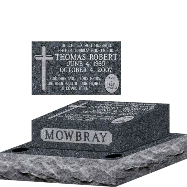 MMPC-14 Pillow Memorials, Headstones, Grave Markers for more than one person