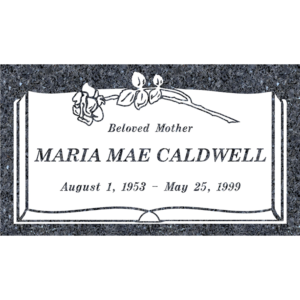 MMFS-183 Single Flat Granite Marble Burial Markers Indvidual gravesites from Mattos Monuments