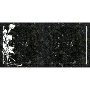 MMFS-279 Single Flat Granite Marble Burial Markers Indvidual gravesites from Mattos Monuments in Hayward, California