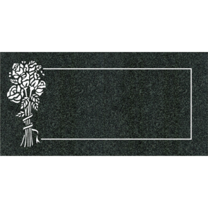 MMFS-288 Single Flat Granite Marble Burial Markers Indvidual gravesites from Mattos Monuments in Hayward, California