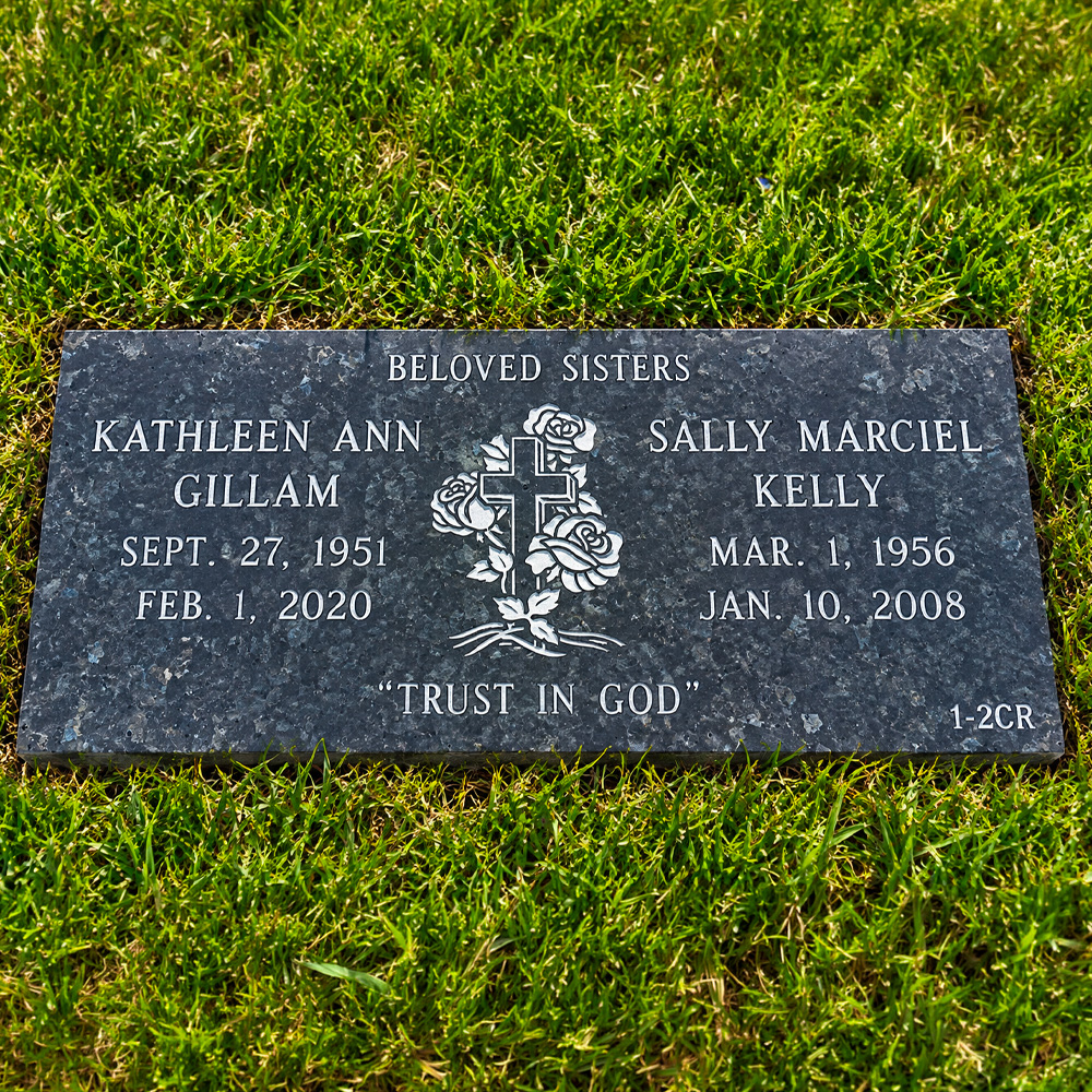 Flat Grave Marker at St. John's Cemetery