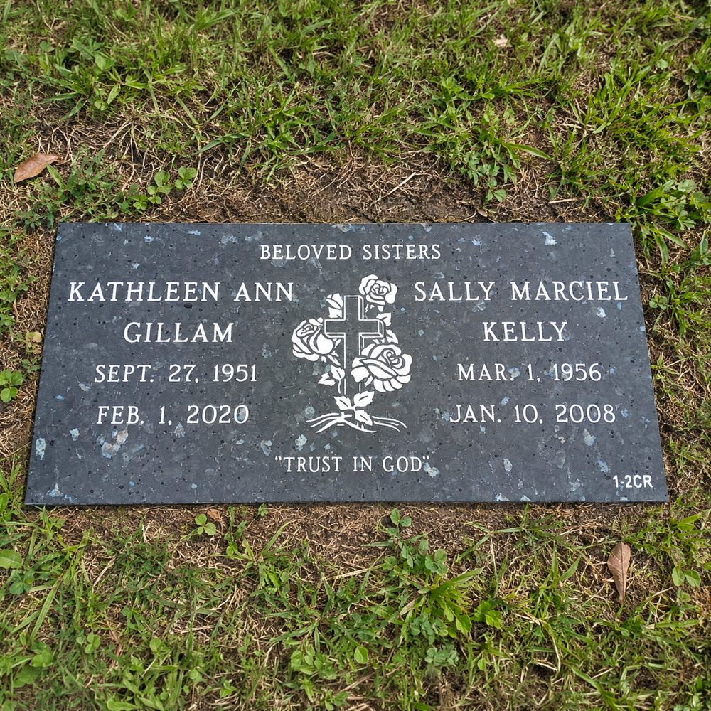 Flat Grave Marker at St. John's Cemetery